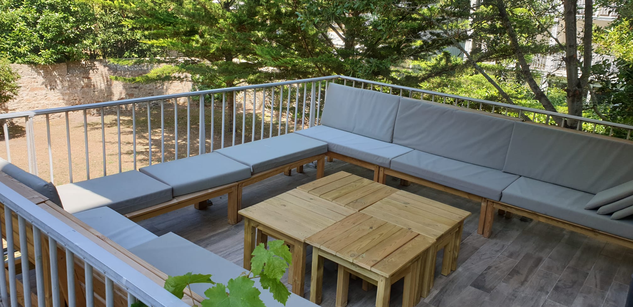 Terrasse jardin